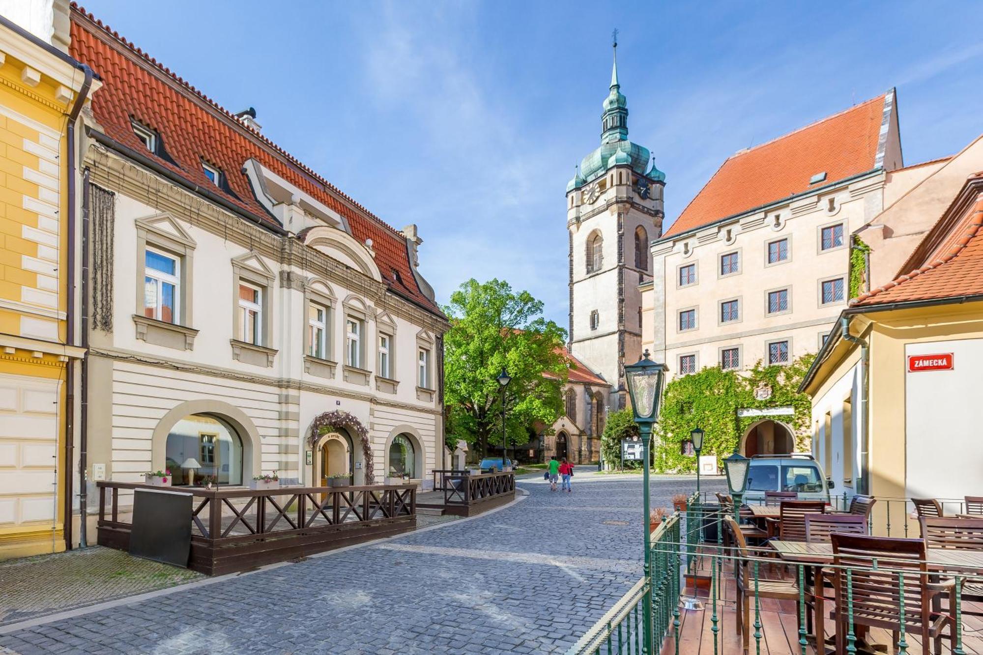 Hotel U Rytire Mělník Esterno foto