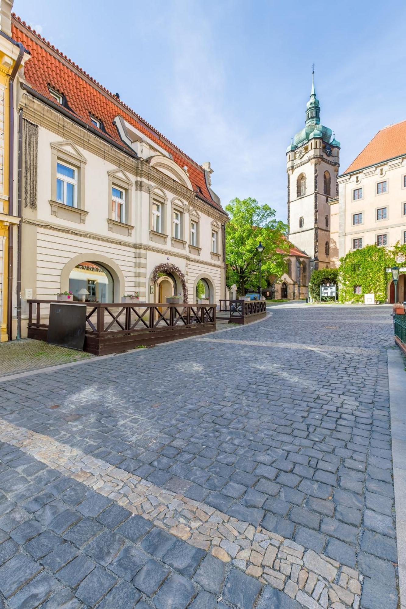 Hotel U Rytire Mělník Esterno foto